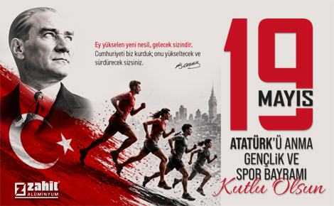 19 Mayıs Atatürk’ü Anma, Gençlik ve Spor Bayramımız Kutlu Olsun