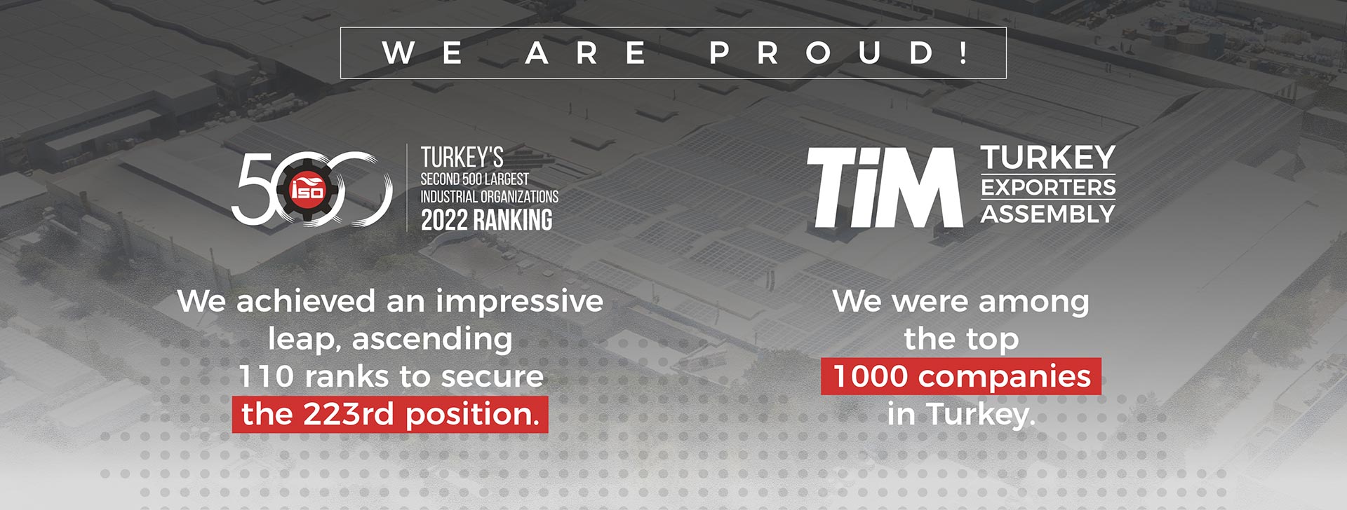 Second 500 Industrial Organization ranks to 223 | Zahit Alüminyum